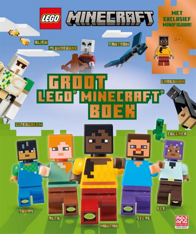 Groot LEGO® Minecraft™ boek | 9789047884149 Groot LEGO® Minecraft™ boek