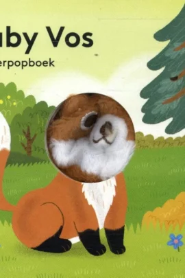 Vingerpopboekje Baby vos