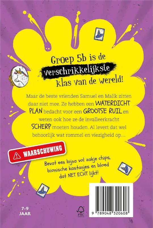 De verschrikkelijkste klas van de wereld draait door! | 9789048320608 De verschrikkelijkste klas van de wereld draait door! - Afbeelding 2