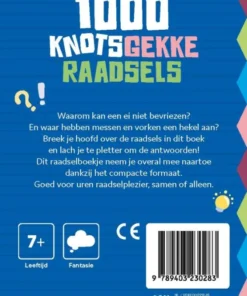 Alternative view of 1000 knotsgekke raadsels