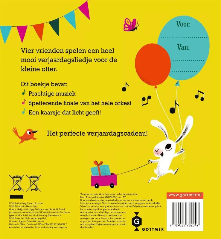 Fijne verjaardag voor jou! | 9789025782047 Fijne verjaardag voor jou! - Afbeelding 2