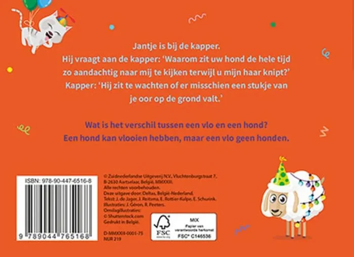 Het knotsgekke moppenboek voor kinderen - Afbeelding 2