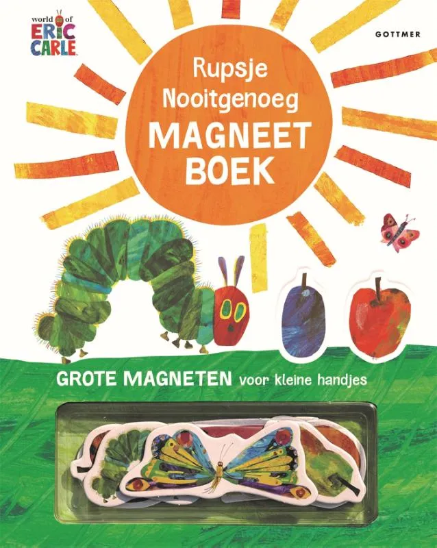 Rupsje Nooitgenoeg magneetboek | 9789025774240 Rupsje Nooitgenoeg magneetboek