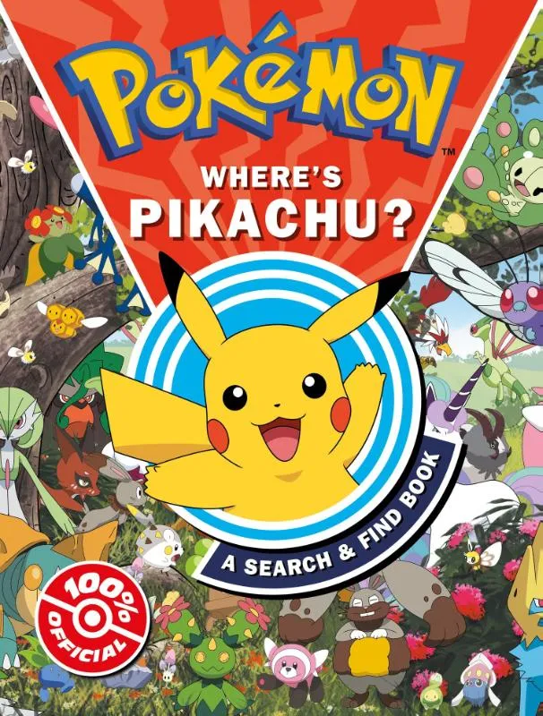 Pokemon Where’s Pikachu? A search & find book | 9780008547592 Pokemon Where’s Pikachu? A search & find book