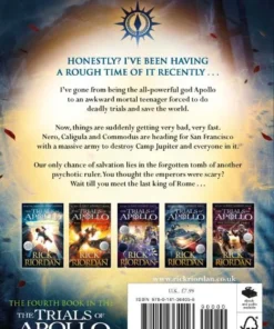 Alternative view of The Tyrant's Tomb (The Trials of Apollo Book 4)