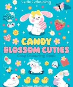 Candy Blossom Cuties Cosy Colouring Book