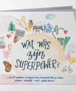 Stories to Cherish- Wat was zijn superkracht? - creatief doe boek voor kinderen