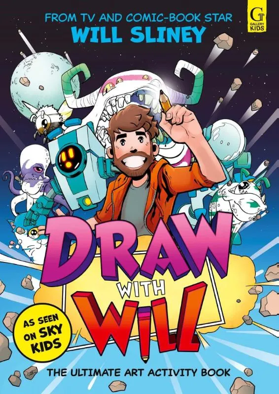 The ultimate art activity book from comic book artist and TV star | 9781398534964 The ultimate art activity book from comic book artist and TV star