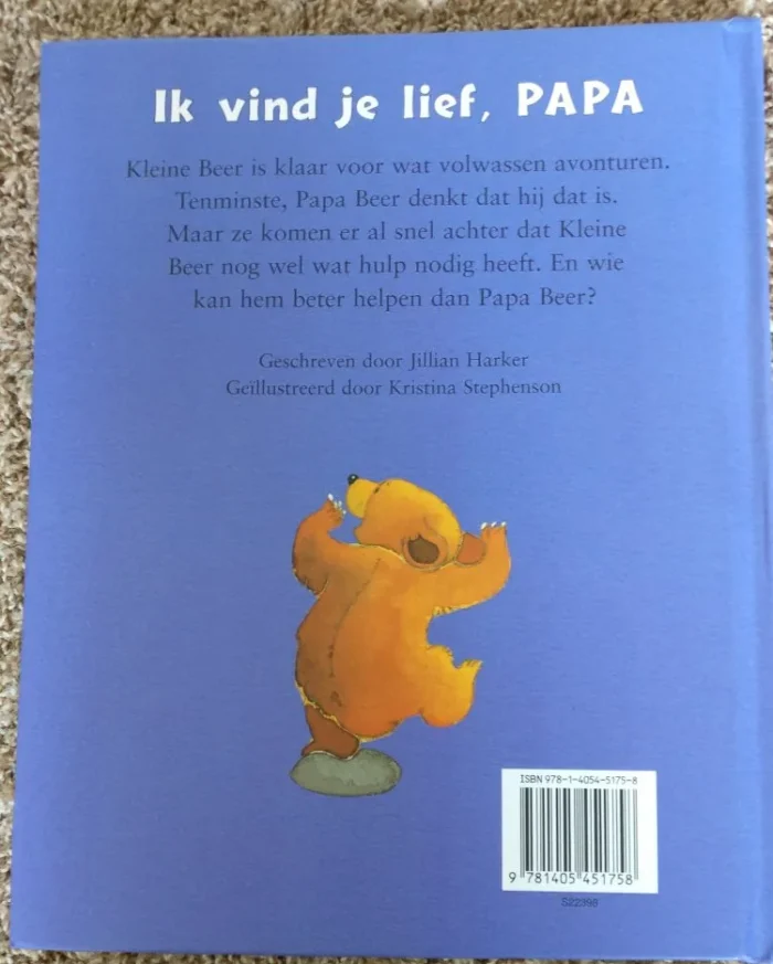 Ik vind je lief, papa