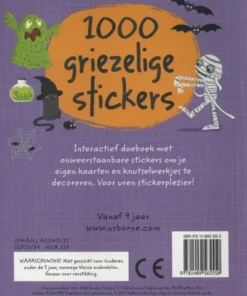 1000 GRIEZELIGE STICKERS | 9781409565550
