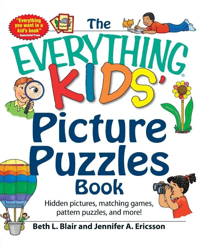 The Everything Kids' Picture Puzzles Book | 9781440570674 The Everything Kids' Picture Puzzles Book