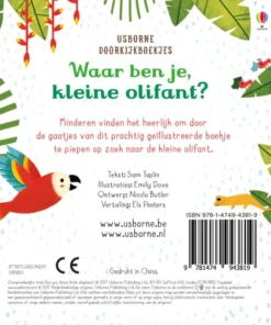 Alternative view of Waar ben je, kleine olifant?