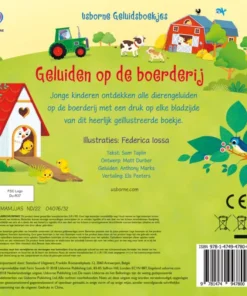Usborne Geluidsboekjes. Geluiden op de boerderij | 9781474947800