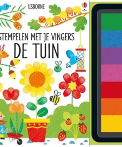 Stempelen met je vingers De Tuin