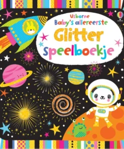 Baby's allereerste glitter speelboekje
