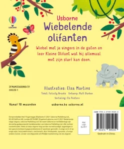 Alternative view of Wiebelende olifanten