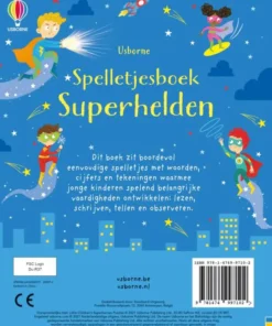 Alternative view of Spelletjesboek Superhelden