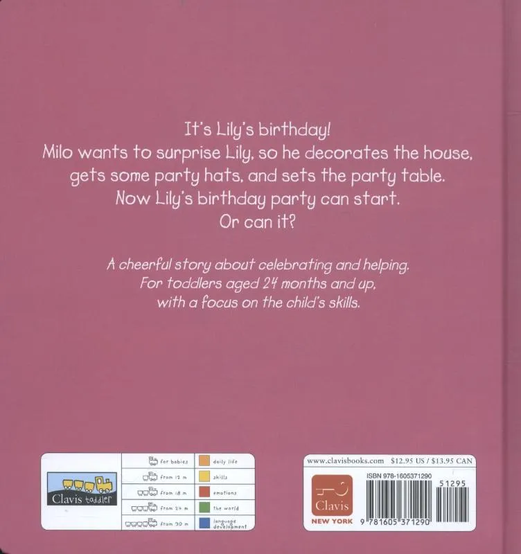 Having a Party with Lily and Milo | 9781605371290 Having a Party with Lily and Milo - Afbeelding 2