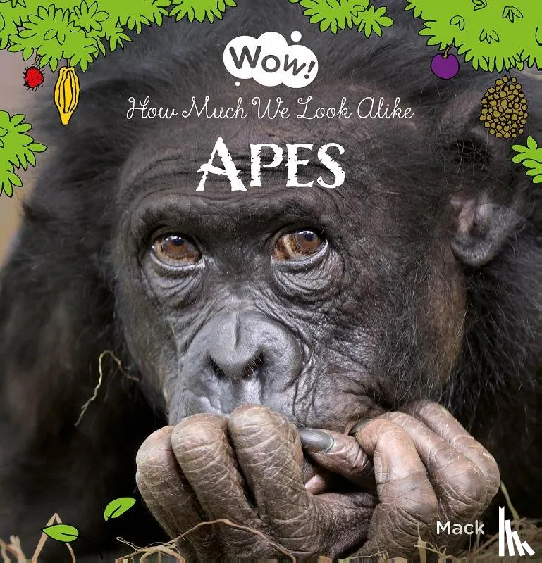 Wow! Apes. How Much We Look Alike | 9781605379609 Wow! Apes. How Much We Look Alike