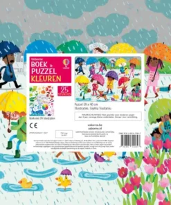 Boek & puzzel Kleuren | 9781801311847