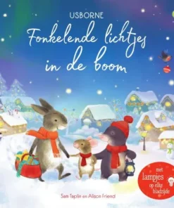 Fonkelende lichtjes in de boom