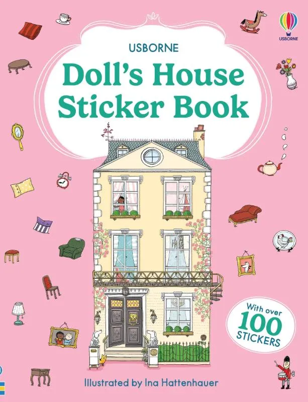 Doll's House Sticker Book | 9781836041122 Doll's House Sticker Book