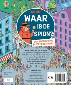 Alternative view of Waar is de spion / Een zoek & vind puzzelverhaal