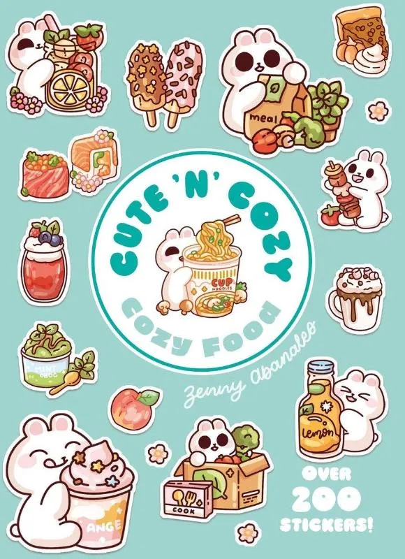 A Cute 'n' Cozy Little Sticker Book | 9781837761562 A Cute 'n' Cozy Little Sticker Book