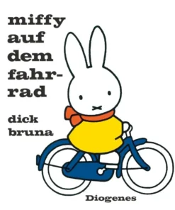 Miffy auf dem Fahrrad