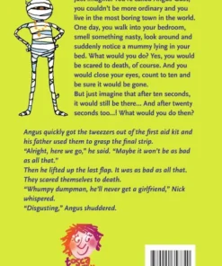 Alternative view of Dummie the Mummy and the Golden Scarab