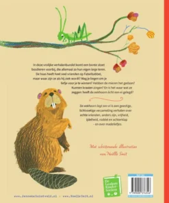 Alternative view of De eekhoorn legt een ei