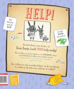 Alternative view of Help! Koen Konijn, redder van de bibliotheek