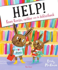 Help! Koen Konijn, redder van de bibliotheek