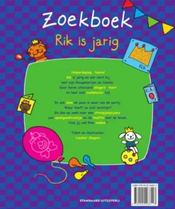 Alternative view of Zoekboek Rik is jarig