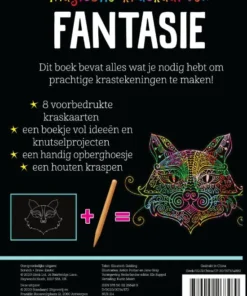 Alternative view of Magische kraskaarten Fantasie