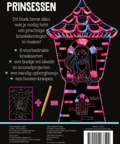 Alternative view of Magische kraskaarten Prinsessen