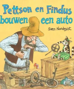 Pettson en Findus bouwen een auto