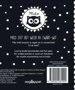 Alternative view of Milo ziet het weer in zwart-wit