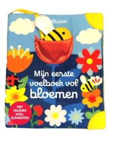 Mijn eerste voelboek vol bloemen