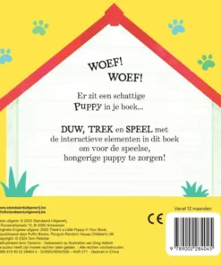 Alternative view of Er zit een puppy in je boek