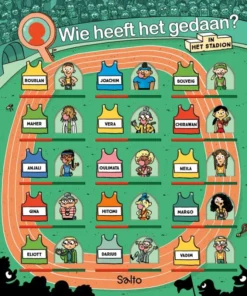 Wie heeft het gedaan? In het stadion
