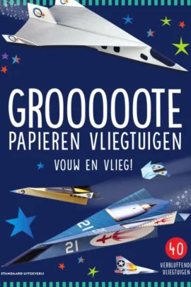 Grooooote papieren vliegtuigen