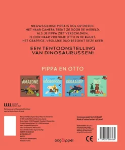 Alternative view of Pippa en Otto bij de dino's