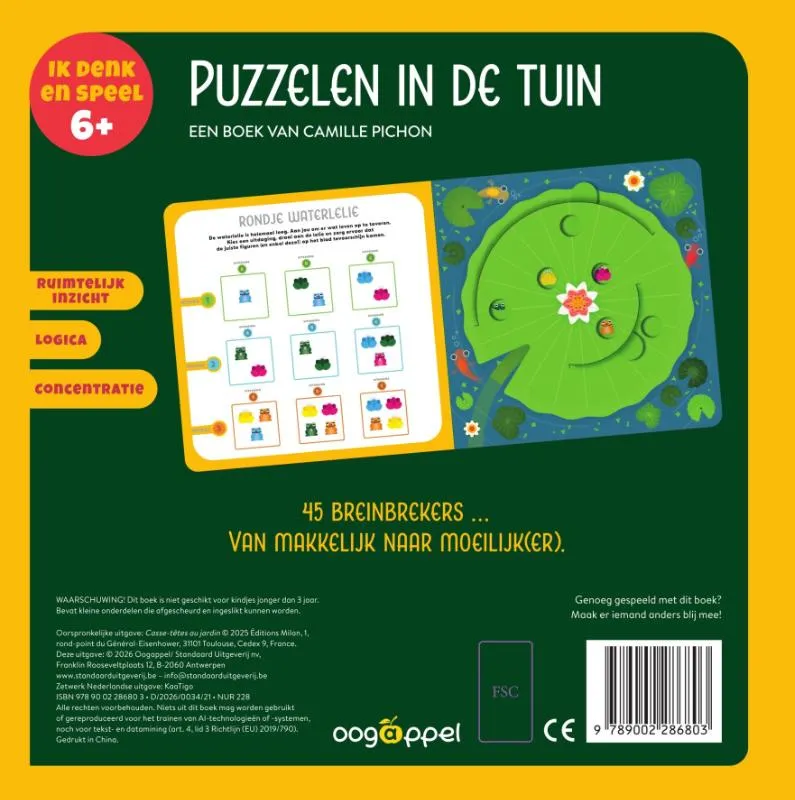 Puzzelen in de tuin | 9789002286803 Puzzelen in de tuin - Afbeelding 2