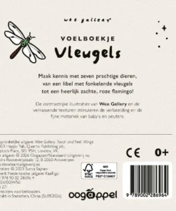 Wee Gallery Voelboekje Vleugels | 9789002286964