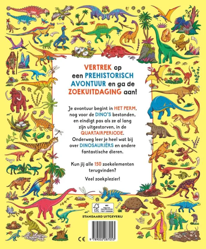 Het grote dinozoekboek | 9789002287053 Het grote dinozoekboek - Afbeelding 2