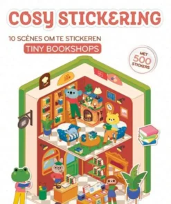 Cosy stickering: Tiny bookshops