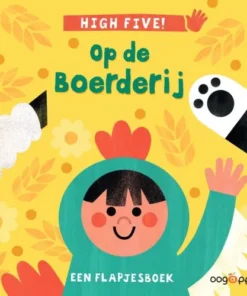 High five! Op de boerderij