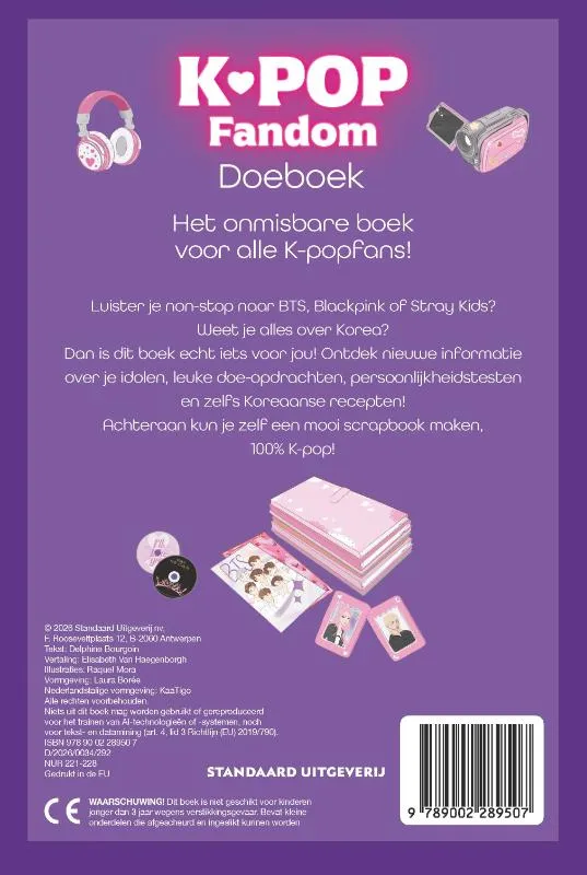 K-POP Fandom doeboek | 9789002289507 K-POP Fandom doeboek - Afbeelding 2