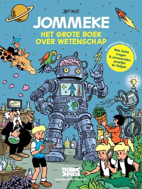 Jommeke Het grote boek over de wetenschap | 9789002289552 Jommeke Het grote boek over de wetenschap